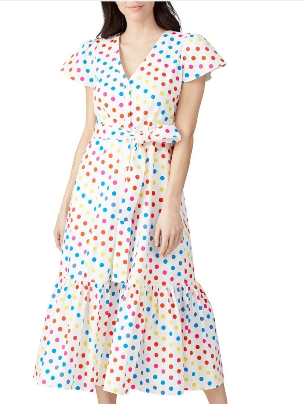 Color Me Courtney Dipping Dot Minnie Dress